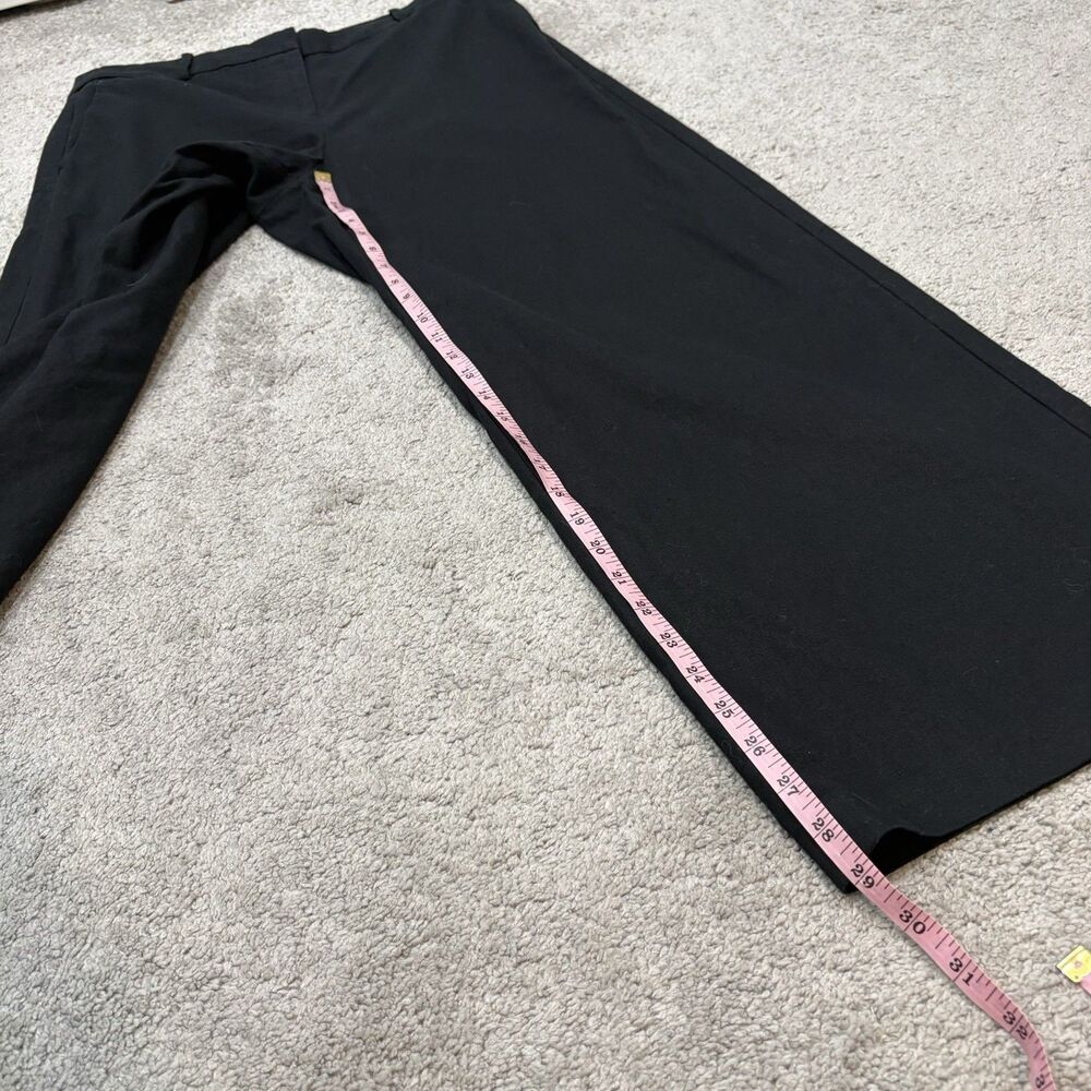 J. Crew Black Linen Blend Remy Wide Leg Pant Size 12 - Picture 8 of 11